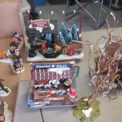 Christmas Village Houses, and accessories 