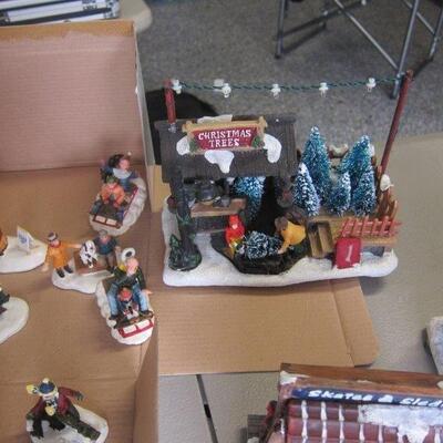 Christmas Village Houses, and accessories 