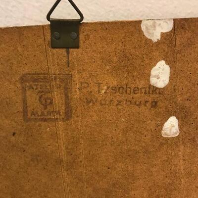 Four Scenic Paintings on Clipboard (15)
