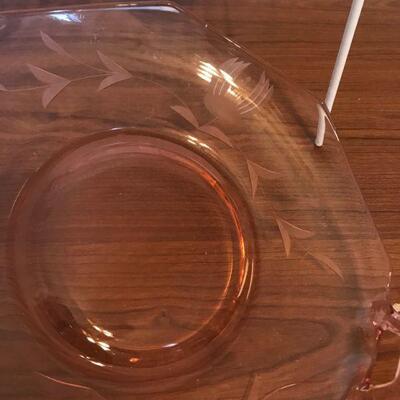 Pink Depression Glass (20)