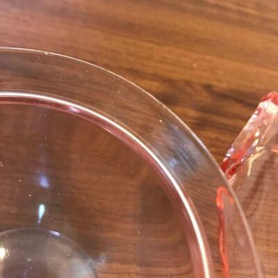Pink Depression Glass (20)
