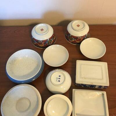 Ceramic Trinket Containers 