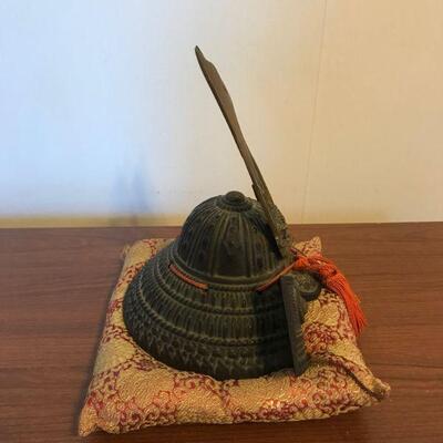 Vintage Decorative Ceremonial Japanese Samurai Kabuto Helmet (29)