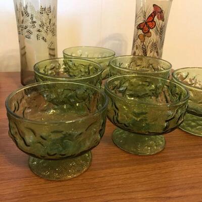 Vintage Libbey Anchor Hocking Glassware Dessert Cups (33)