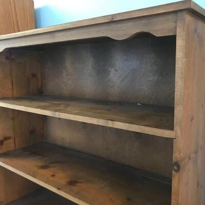 Vintage Wood Shelving Unit (38)