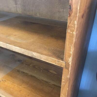Vintage Wood Shelving Unit (38)
