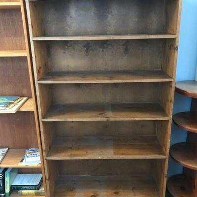 Vintage Wood Shelving Unit (38)