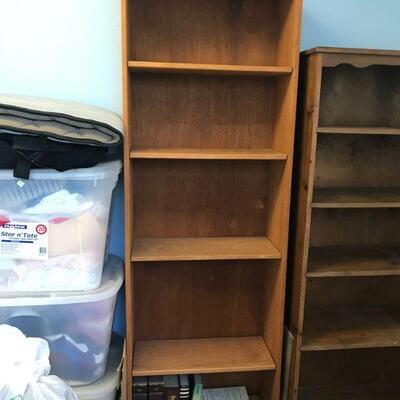 Vintage Wood Shelving Unit (39)