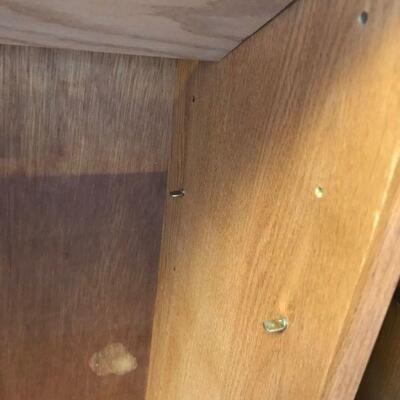 Vintage Wood Shelving Unit (39)