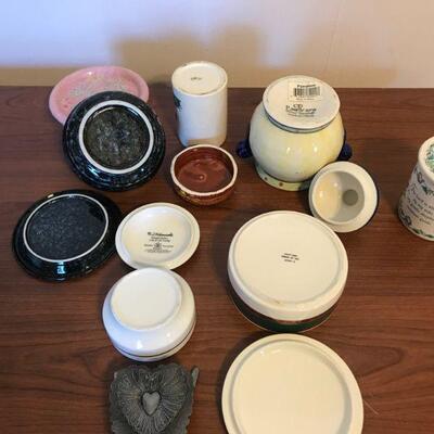 Vintage Mixed Ceramic Container Trinket Lot (46)
