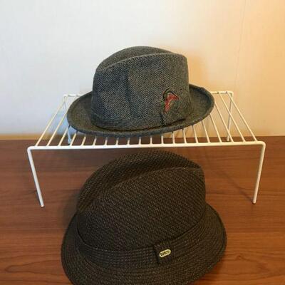 Vintage Pair of Fedora Hats (48)