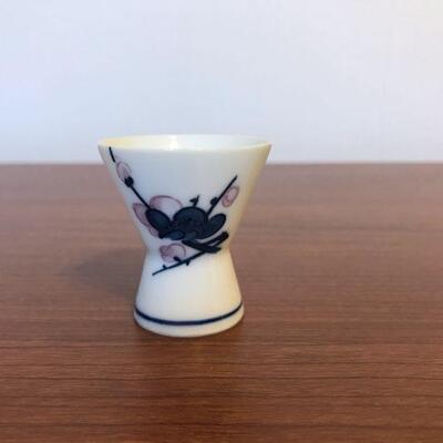 Vintage Pink and Blue Floral Dogwood Japanese Dish-ware (51)