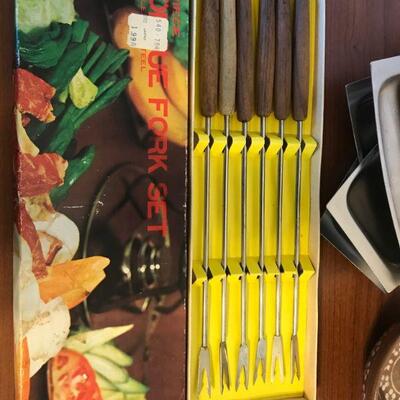Vintage Mid Century Appetizer and Fondue Forks plus Miscellaneous (52)
