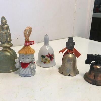 Vintage Variety of Souvenir Bells (56)