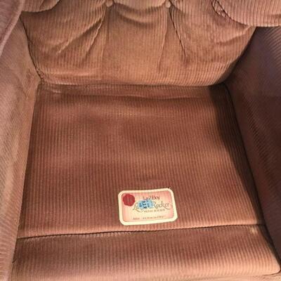 Rose La Z Boy Swivel Rocker Pair (59)
