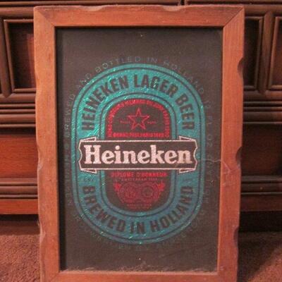 Classic Heinenken Mirror