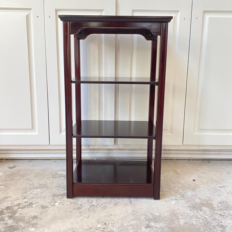 Bombay Co. Small Wood 3 Shelf Table