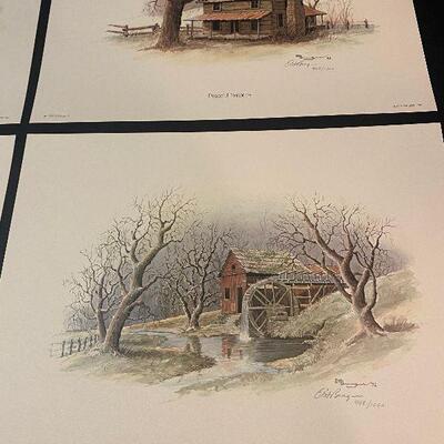 Lot 27 - Fine Art Reproductions by E. Howard Burger - Signed/Numbered