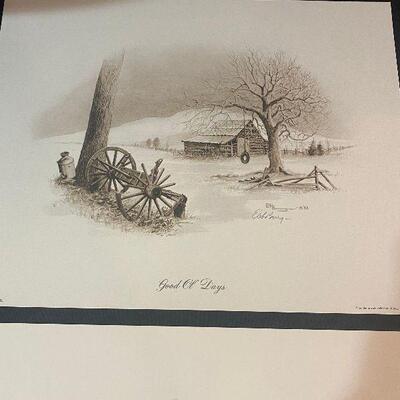 Lot 28 - Fine Art Reproductions by E. Howard Burger - Signed/Numbered