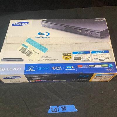 Lot 35 - Samsung Blu-Ray New in Box