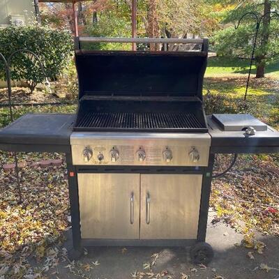 KENMORE PROPANE GRILL WITH SIDE BURNER 