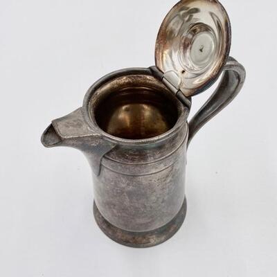 SILVER CUP AND CREAMER