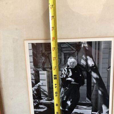 Robert Werling (b. 1946) Signed Print Portrait of Photographer Imogen Cunningham