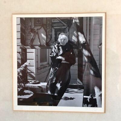 Robert Werling (b. 1946) Signed Print Portrait of Photographer Imogen Cunningham