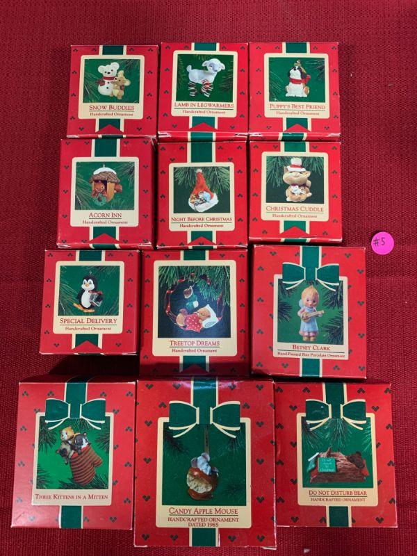 5 Hallmark Keepsake Ornaments