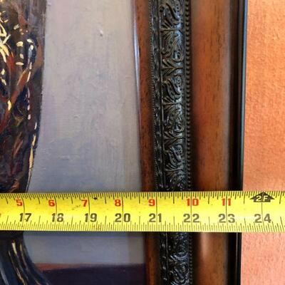 Original Farhat Ashufta Oil Painting titled Two of a Kind