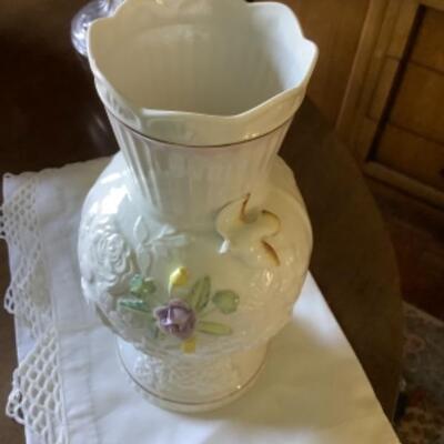 BELLEEK STUNNING VASE