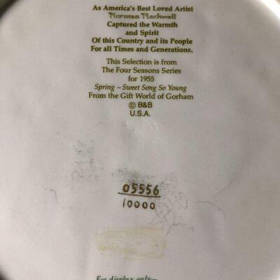 O13: Set of Norman Rockwell Collectors Plates