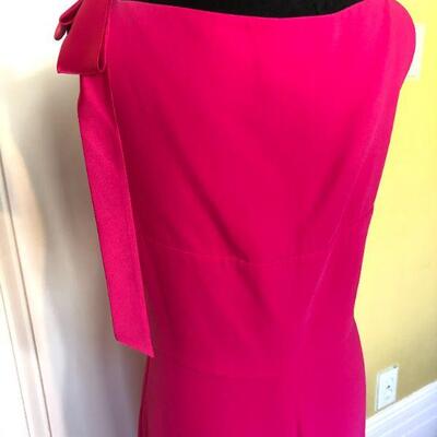 Escada Couture Made in Germany Deep Pink Gown Size 10 US