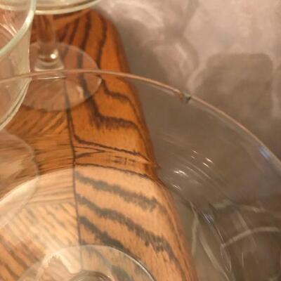 Vintage Mix Group of Clear Crystal Stemware Dessert Cups (69)