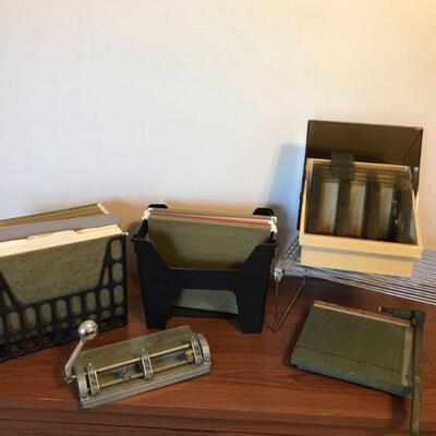 Vintage Mix Group of Office Filing and Storage Equipment (74)