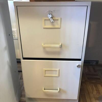Vintage Two Drawer Filing Cabinets - 4 Total (83)