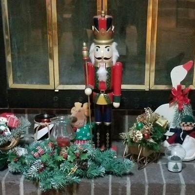 Friendly Christmas Hearth