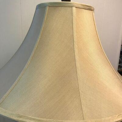 Pair of Bronze and Gold Lamps (87) Third Lamp Added