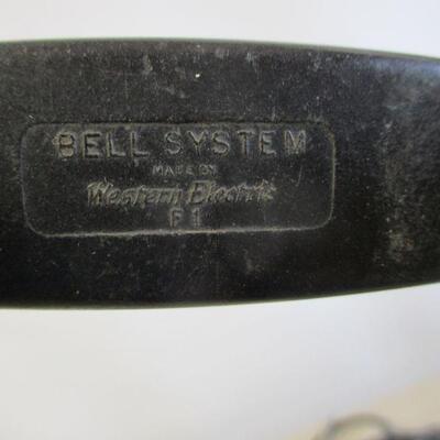 Lot 132 - Bell System Made By Western Electric Phone & 2 Pipes 