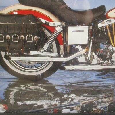 Lot 136 - Harley Davidson Motorcycle Picture 
