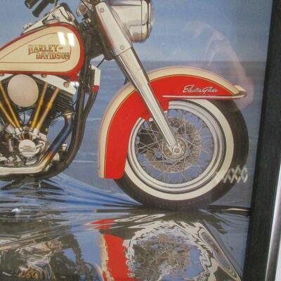 Lot 136 - Harley Davidson Motorcycle Picture 
