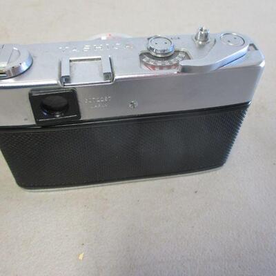Lot 155 - Yashica Minister III 35mm Film Camera Yashinon-DX 1:2.8 f=45 Lens & Case