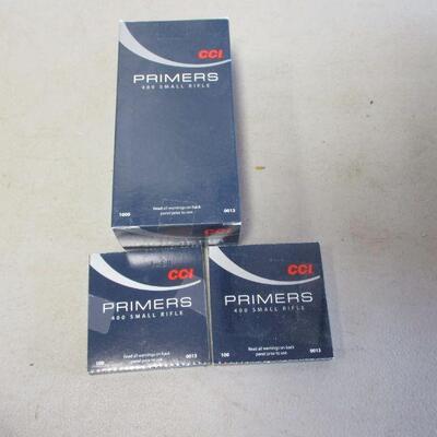 Lot 157 - CCI Primers 400 Small Rifle 