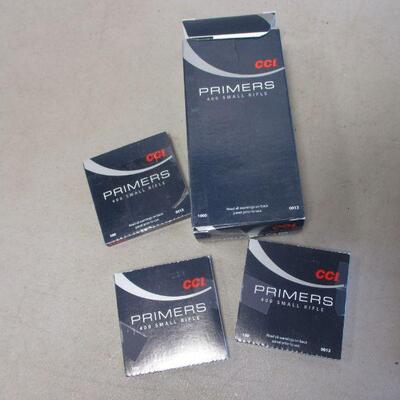 Lot 158 - CCI Primers 400 Small Rifle 