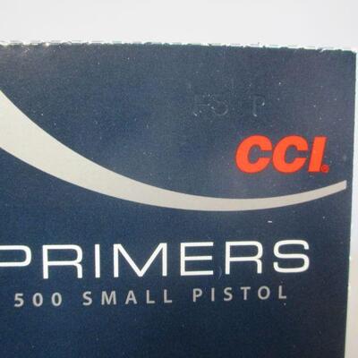 Lot 159 - CCI Primers 500 Small Pistol 