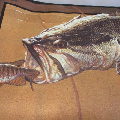 Lot 164 - Golden Moments Bass Fishing Mat