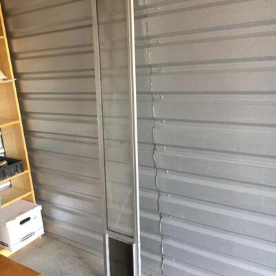 Sliding door, pet door