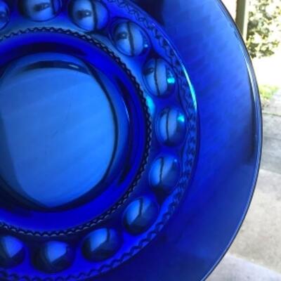 COBALT MIDCENTURY PLATES