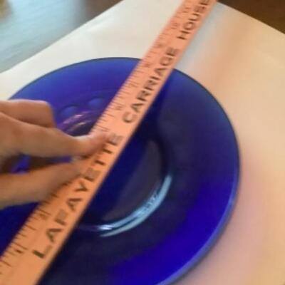 COBALT MIDCENTURY PLATES