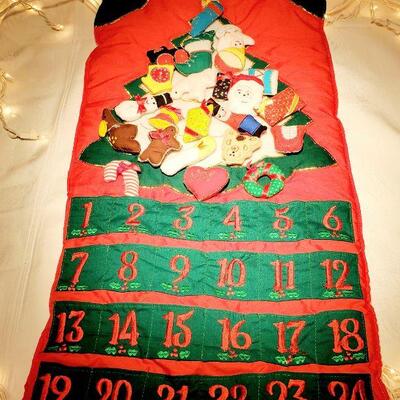QUILTED ADVENT CALENDAR 